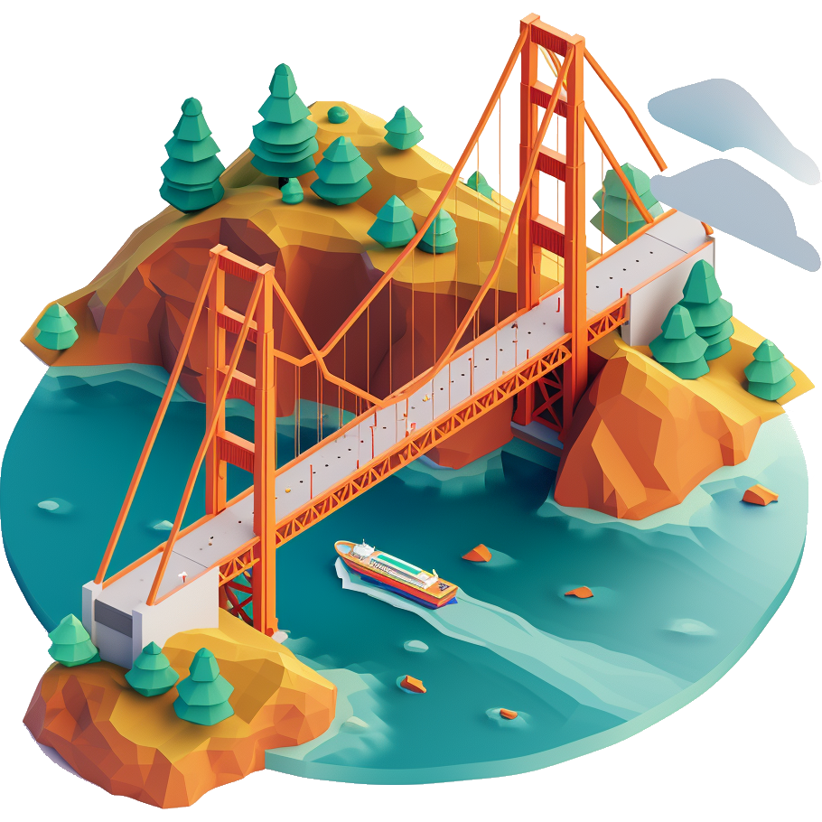 San Francisco navigation icon